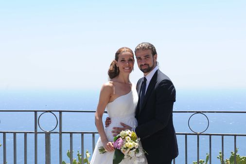 Raquel Sánchez Silva y Mario Biondo