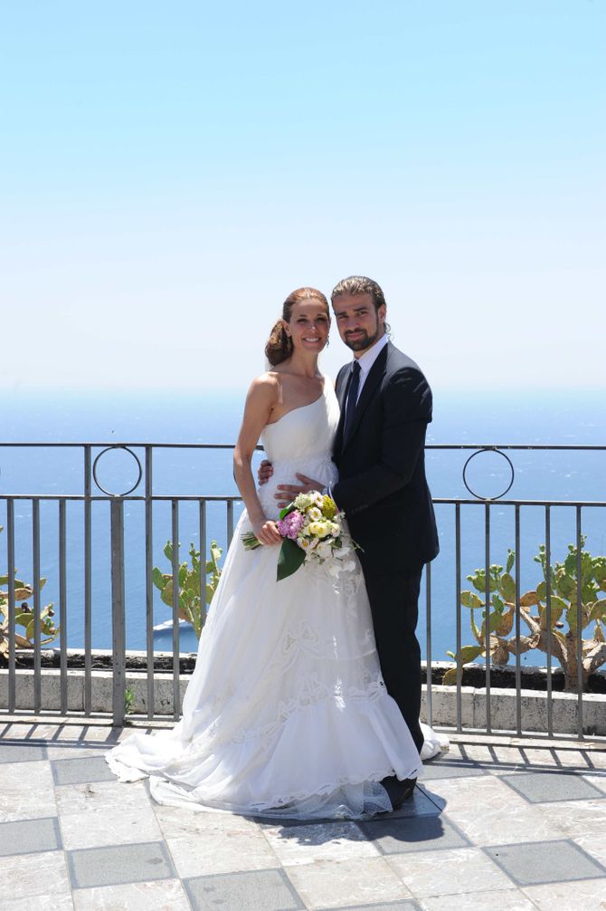 Raquel Sánchez Silva y Mario Biondo
