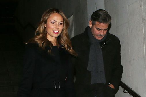 George Clooney & Stacy Keibler