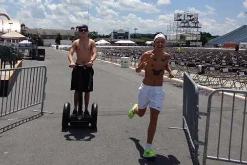 Niall Horan's 'rest day'