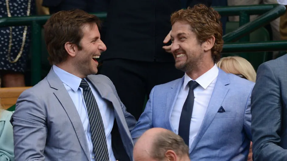 Gerard Butler: Mine and Bradley Cooper's matching Wimbledon outfits were "a little embarrassing"