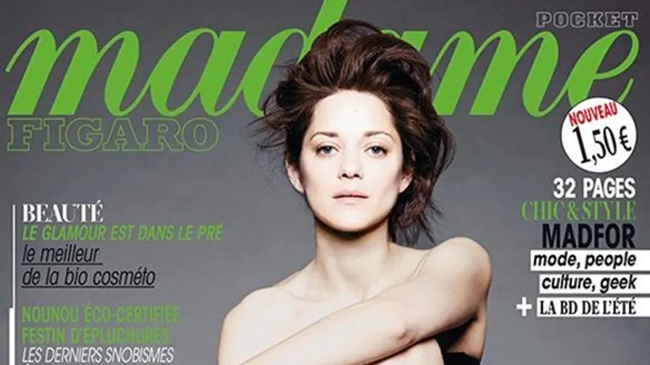 Marion Cotillard : Naturelle et sans maquillage pour Madame Figaro (Photos)