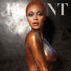 Beyoncé : Nue et couverte de peinture pour Flaunt Magazine (Photos)