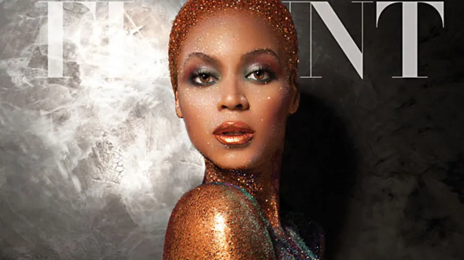 Beyoncé : Nue et couverte de peinture pour Flaunt Magazine (Photos)