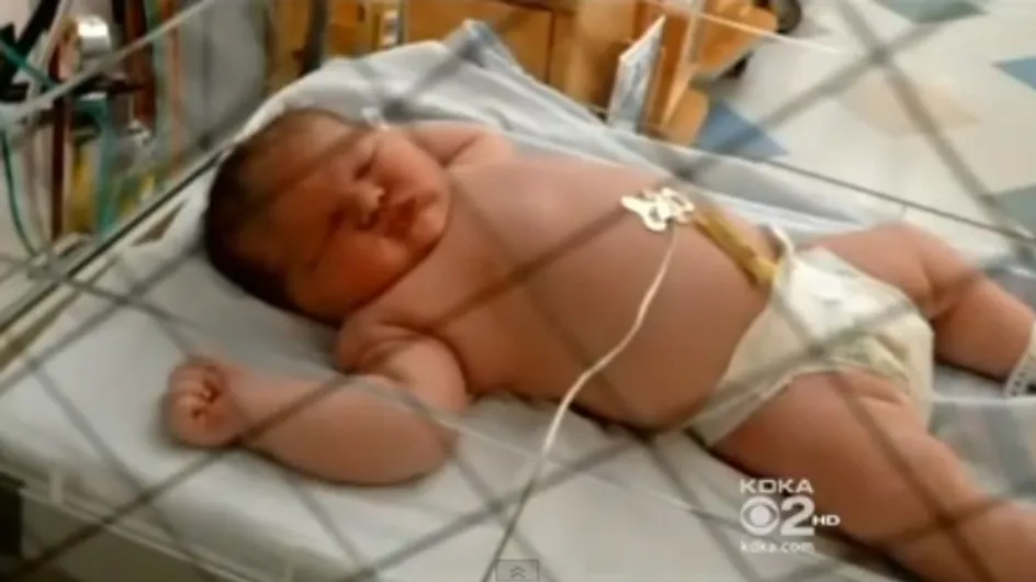 Insolite : Elle accouche d'un bébé de plus de 6 kg (vidéo)