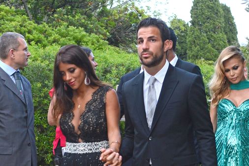 Cesc Fabregas y Daniella Semaan