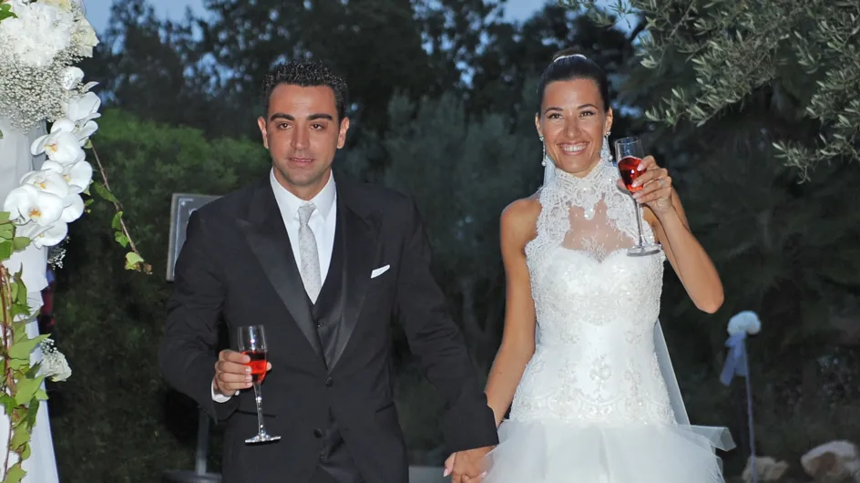 Xavi Hernández y Nuria Cunillera contraen matrimonio en Girona
