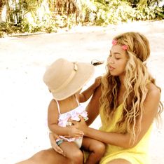 Beyoncé : Ses photos à la plage avec Blue Ivy
