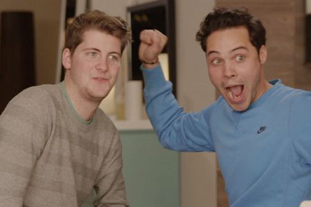 Andy Jordan and Stevie Johnson