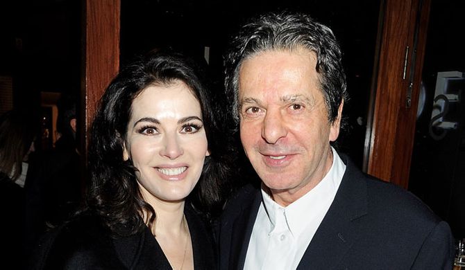 Nigella Lawson and Charles Saatchi