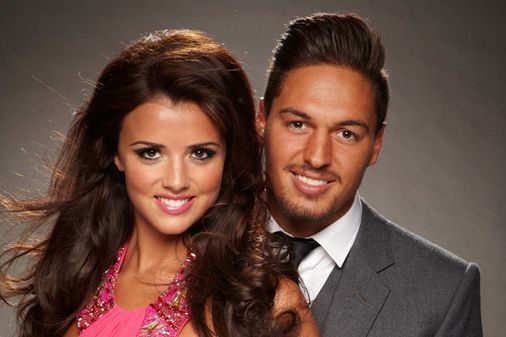 Lucy Mecklenburgh and Mario Falcone