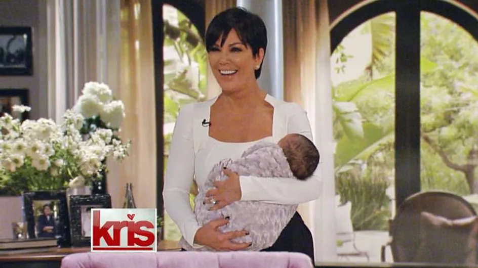 Kris Jenner : Elle présente un sosie du bébé de Kim Kardashian (Photo)