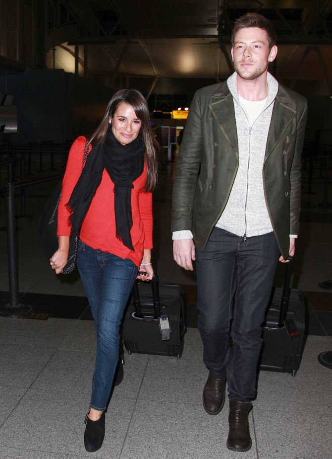 Cory Monteith & Lea Michele
