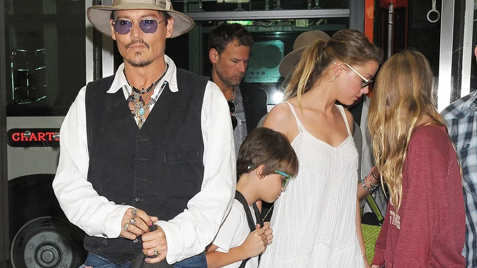Johnny Depp : Amber Heard joue la nounou pour ses enfants (Photos)