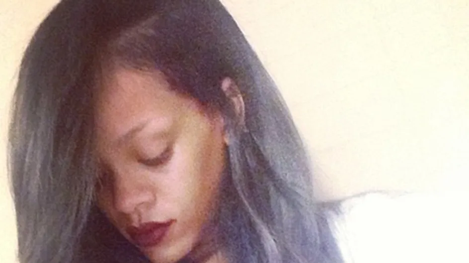 Rihanna dyes her hair grey! And says grey is the new black