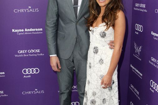 Cory Monteith and Lea Michele