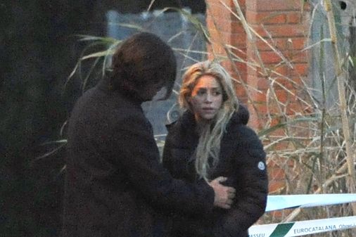 Shakira y de la Rúa cuando eran novios