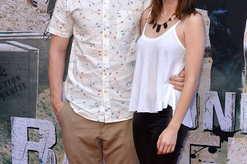 Evan Peters and Emma Roberts
