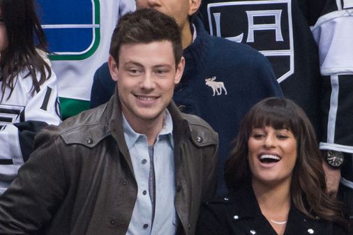 Cory Monteith and Lea Michele