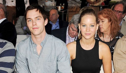 Nicholas Hoult and Jennifer Lawrence