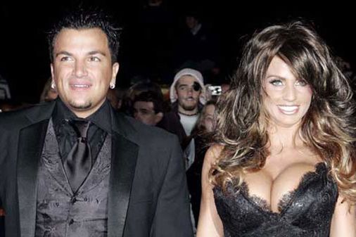 Peter Andre and Katie Price