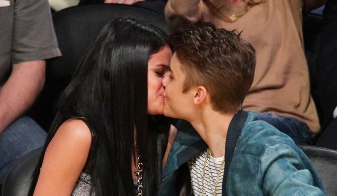 Selena Gomez and Justin Bieber