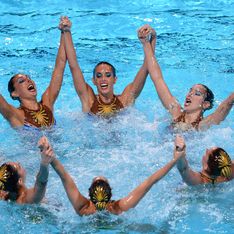 Primera plata para España en los Mundiales de natación sincronizada