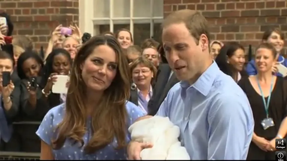 Kate Middleton nous présente le Royal Baby ! (Photos)
