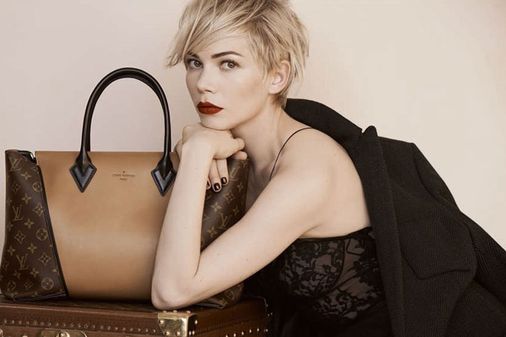 Michelle Williams stars as the new face of Louis Vuitton