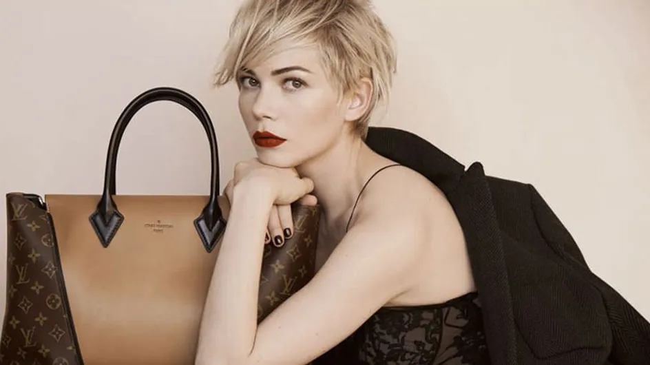 Michelle Williams vamps it up as the new face of Louis Vuitton