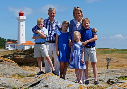 La familia real belga