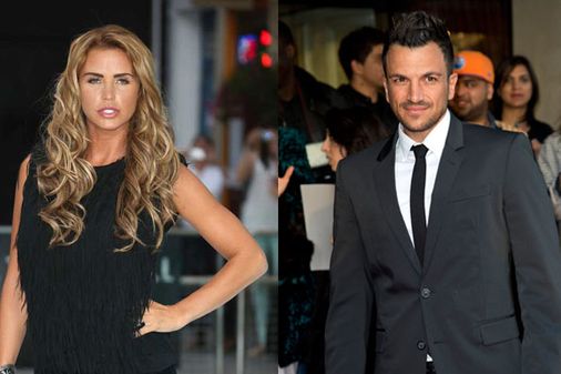 Katie Price and Peter Andre