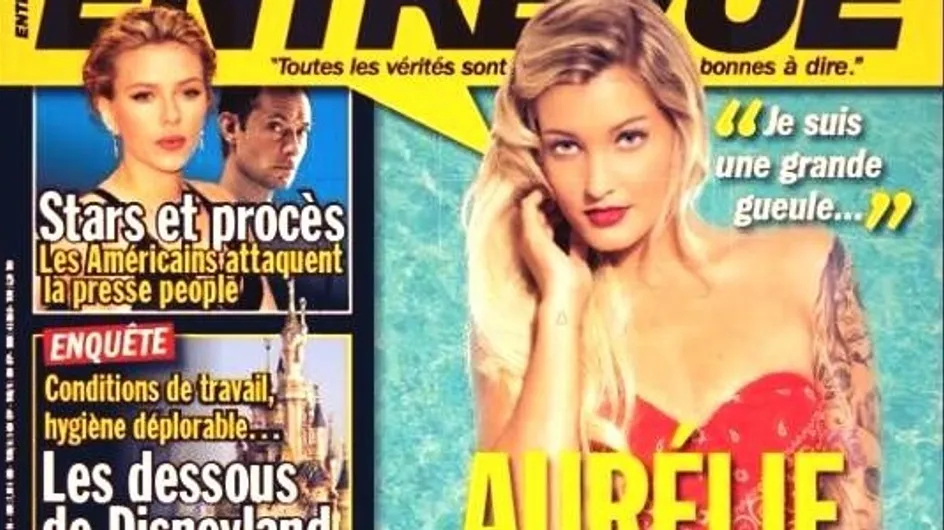 Aurélie (Les Anges 5) : Sexy en bikini rouge pour Entrevue (photo)