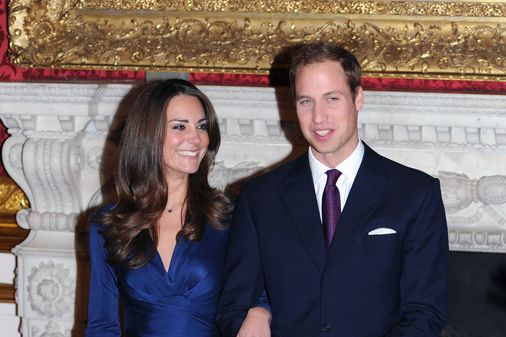Herzogin Kate & Prinz William bei ihrer Verlobung