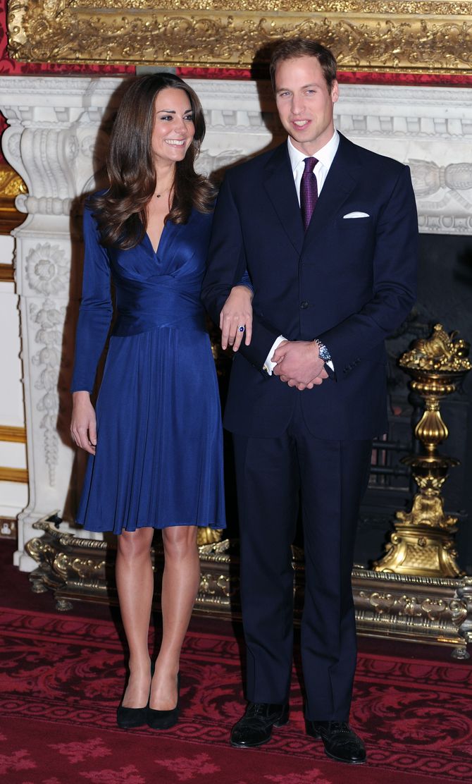 Herzogin Kate & Prinz William bei ihrer Verlobung