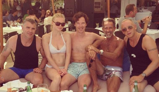 Benedict Cumberbatch officiates friends' wedding
