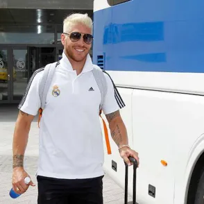 Los looks de Sergio Ramos. Ahora, ¡platino!