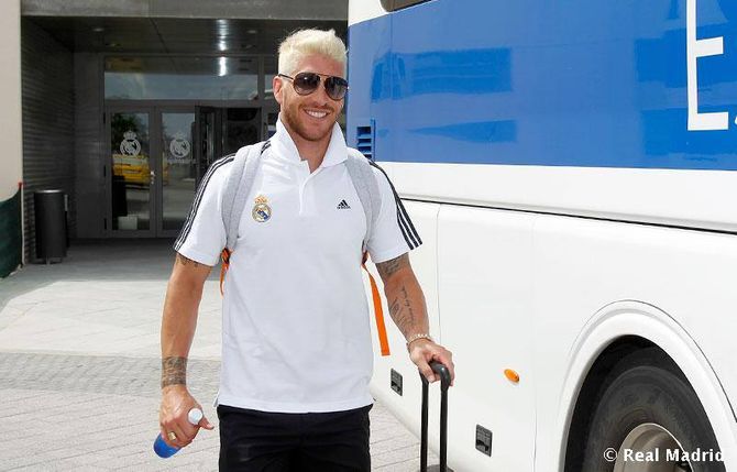Sergio Ramos con nuevo cambio de look