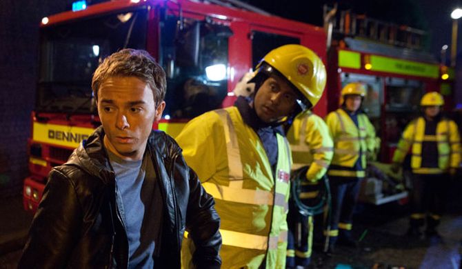 David can't believe the scene