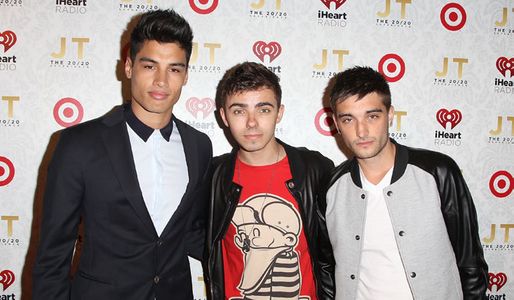 Siva, Nathan and Tom from The Wanted