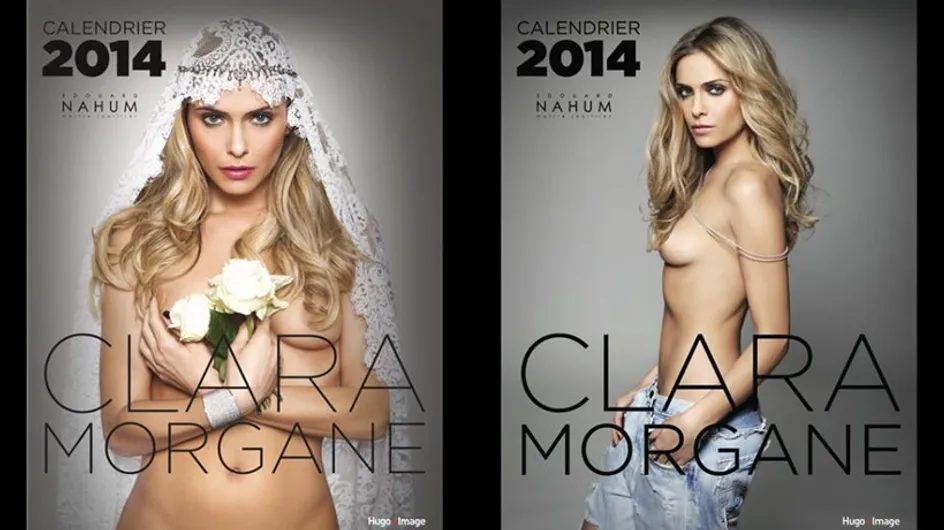 Clara Morgane : Les premières photos sexy de son calendrier 2014