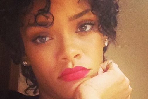 Rihanna's never seen before hair: Her natural locks
