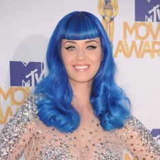 Katy Perry says bye bye to her blue hair for good!