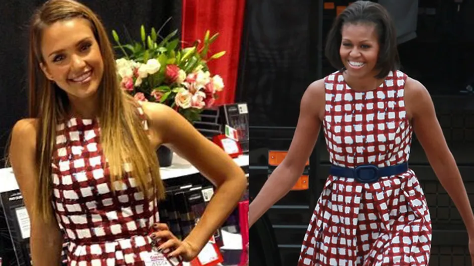 Michelle Obama vs Jessica Alba : Qui porte le mieux la robe Asos ? (Photos)