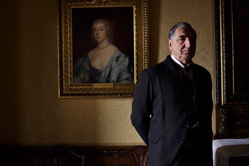 Jim Carter as Mr Carson in series 4