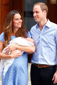 Kate Middleton and Prince William and baby George
