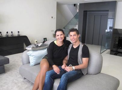 Katia Aveiro y su hermano, Cristiano Ronaldo