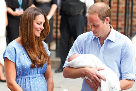 Kate Middleton, Prince William and baby George