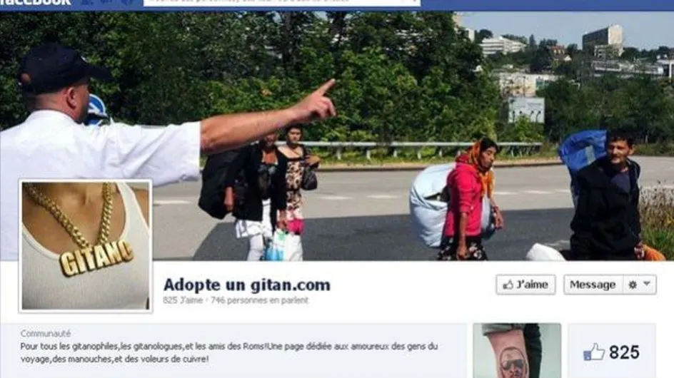 "Adopte un gitan" : La page Facebook accusée "d’incitation à la haine raciale"
