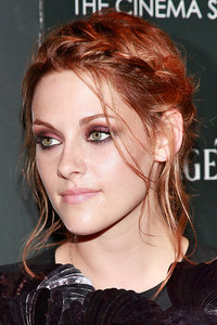 Kristen Stewart's braided updo